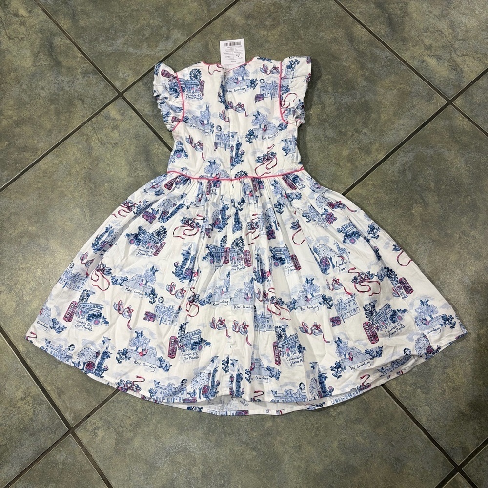 Monsoon London girl's dress NWT Sz 6 - Picture 6 of 6